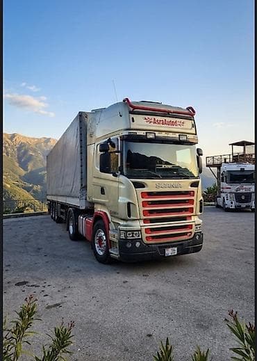 хово tx: Тягач, Scania, Тентованный — 3