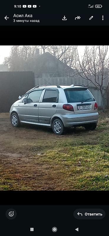 Daewoo Matiz: 2004 г., Автомат, Бензин, Хэтчбэк — 1