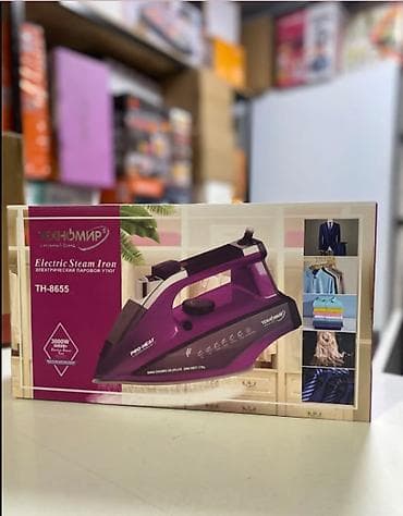 roborock s7 maxv: Утюг Technomir, Паровой, Керамический, Самоочистка — 1