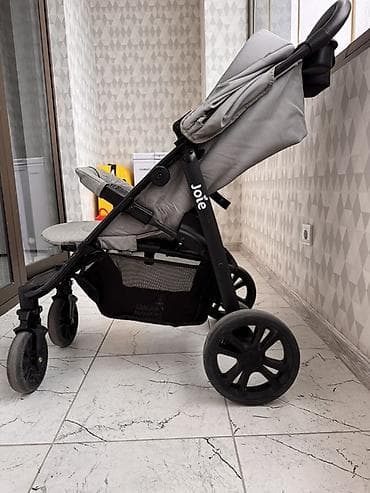 Коляски: Коляска, Joie, цвет - Серебристый, Б/у, Самовывоз — 2