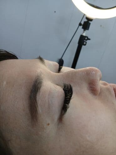 наращивание ресниц выезд на дом: Ресницы, Классика, Гипоаллергенные материалы — 3