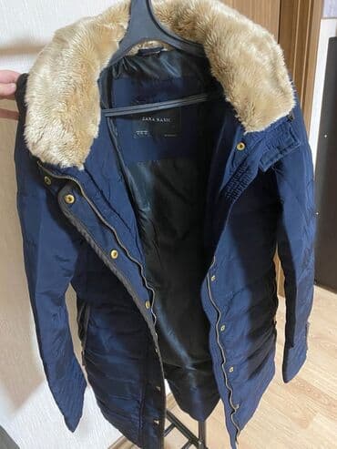 Детские электрокары: Пуховик Zara до колен, теплый. В отличном состоянии! Размер М — 1