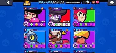 бюджет: Игровой аккаунт Brawl Stars. Ключевые особенности: - Путь к славе — 2