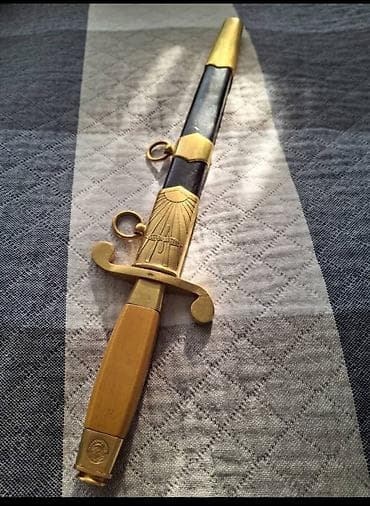 Кортик морской (СССР), образца для командного состава. - Клинок at lalafo.kg Кортик морской (СССР), образца для командного состава. - Клинок