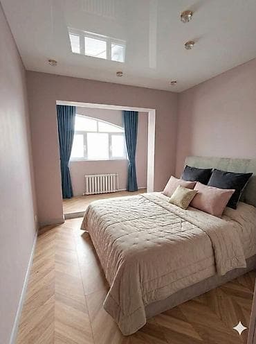 Квартиры: 2 комнаты, 59 м², 12 мкр 106 серия, 9 этаж, Косметический ремонт — 2
