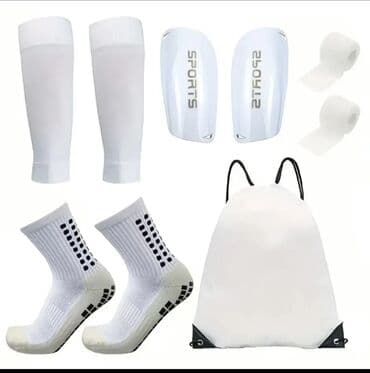 футбольный носки: ‼️СРОЧНО ‼️Набор для футбола/спорта (синий цвет), всё в одном: Состав — 2