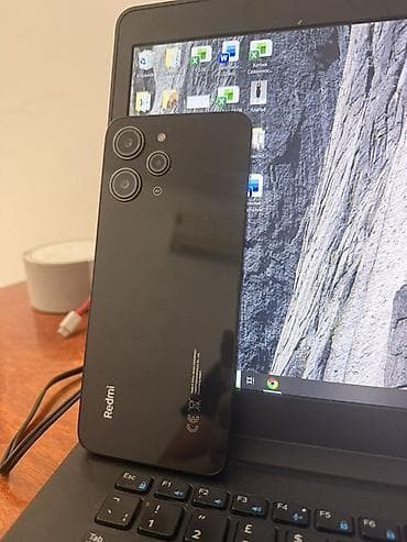 galaxy note 3: Redmi, Redmi 12, Б/у, 128 ГБ, цвет - Черный, 2 SIM — 2