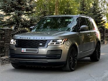 Land Rover Range Rover: 2018 г., 5 л, Автомат, Бензиновая, Внедорожник