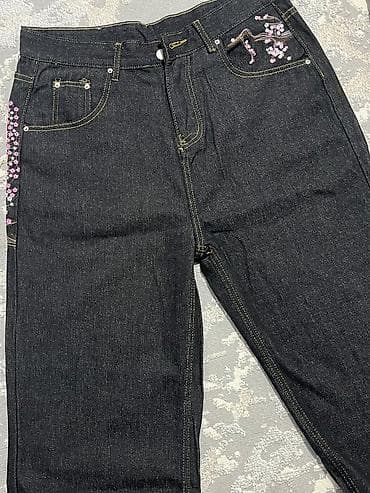Атайын кийим: Продаю абсолютно новые джинсы «сакура» подойдут на рост 175-185 см — 1