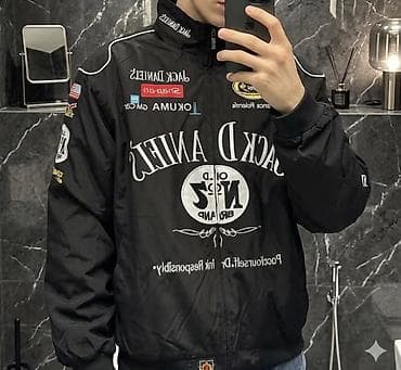 улуттук кийимдер: Эркектердин курткасы, L, XL, Adidas, Жаңы, түсү - Кара, Акысыз жеткирүү — 5