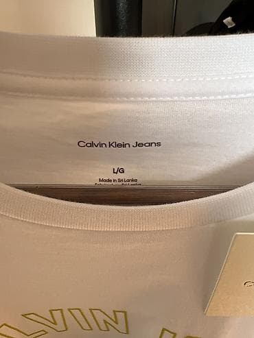 klein: Футболка Calvin Klein Jeans - Модель: SP40615755 (код на бирке — 2