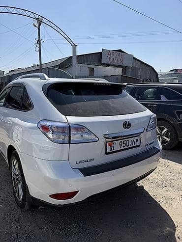 лексус машины: Lexus RX: 2011 г., 3.5 л, Автомат, Гибрид, Кроссовер — 5