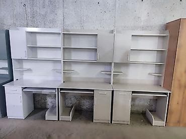 foldable table: Компьютерный стол, С полками — 4