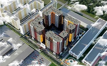 1 комната, 46 м², Элитка, 16 этаж, ПСО (под самоотделку)