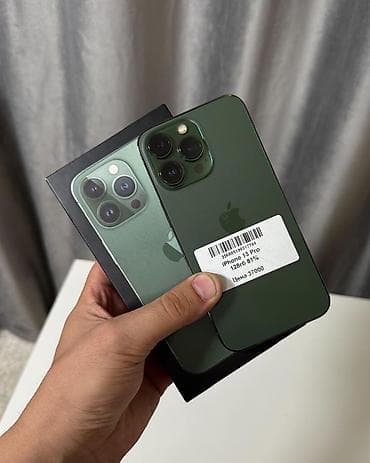 айфое 6: IPhone 13 Pro, Б/у, 128 ГБ, Alpine Green, Коробка, В рассрочку, 81 % — 1