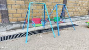 детские домики бишкек: Детские качели, Подвесные Для улицы, Металл, Новый — 2