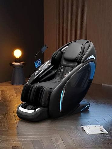 цены на массажные кресла: Массажное кресло, В рассрочку, цвет - Черный — 2