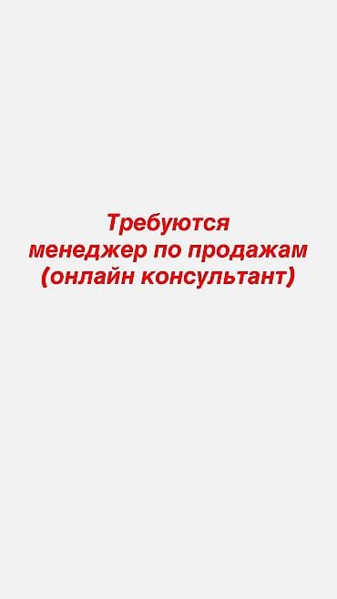 удаленный менеджер по продажам: Требуется Менеджер по продажам, График: Шестидневка, Полный рабочий день, Обучение — 1