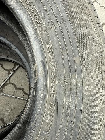 на секвойя: Шины 245 / 75 / R 18, Лето, Б/у, Комплект, Внедорожные (АТ/МТ), Япония, Yokohama — 3