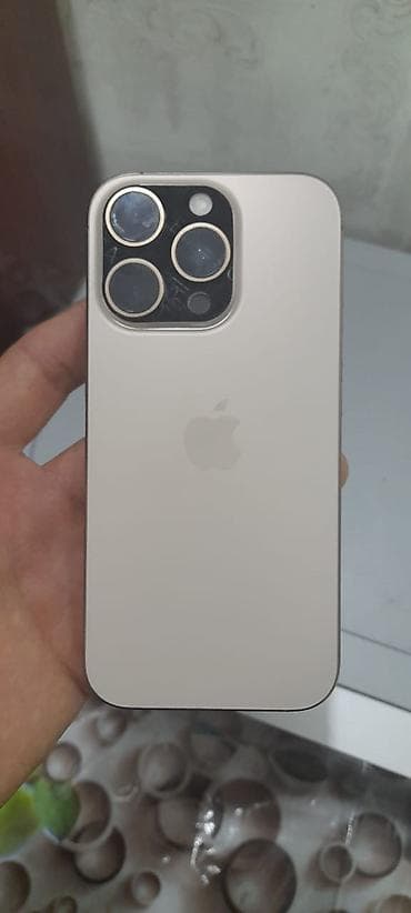 ipone 12: IPhone 16 Pro, Б/у, 256 ГБ, Desert Titanium, Коробка, 90 % — 10