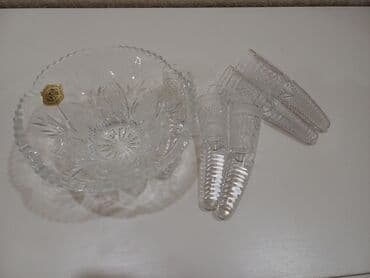 охотничьи ножи в бишкеке: 1 конфетница и рюмки-рожки 5 шт советский хрусталь конфетница- с — 5