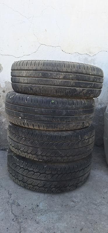 привозные шины: Продаю б/у резину два китайца два корееца Размер 15 Цена 14000к — 2
