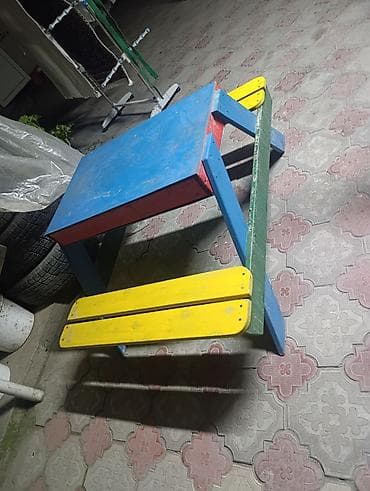 детские прикроватные тумбочки: Комплект детского стола и стула — 3