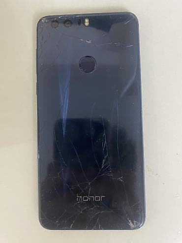 galaxy a 3: Honor 8, Б/у, 32 ГБ, цвет - Синий, 2 SIM — 2