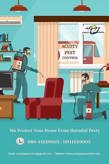 Клининговые услуги: Дезинфекция, дезинсекция, | Вирусы, микробы, Обработка деревьев, Тараканы, | Квартиры, Офисы, Дворы — 1