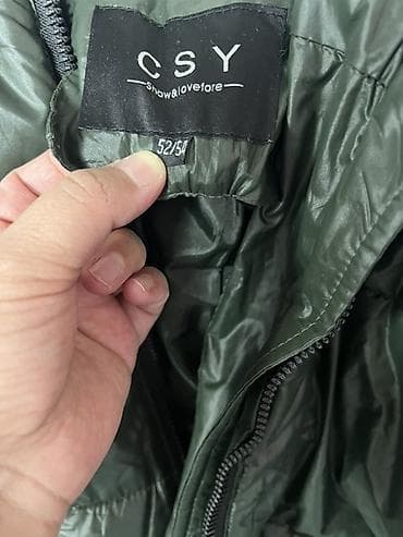 Блузки: Пуховик, Длинная модель, С капюшоном — 2