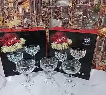 pasabahce бишкек: ЗА ВСЁ 2000с Наборы стеклянной посуды 1) Бокалы/стаканы Pasabahce — 2