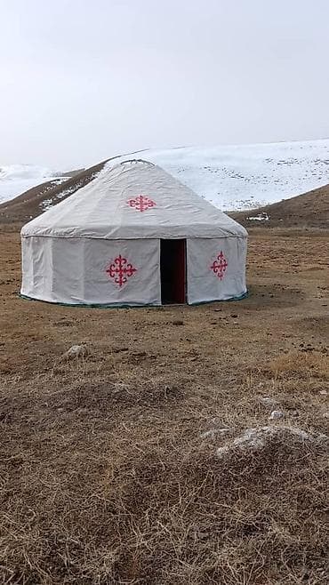 лесница для бассейна: Юрта (сборно-разборная) - Конструкция: каркас из металлических — 6