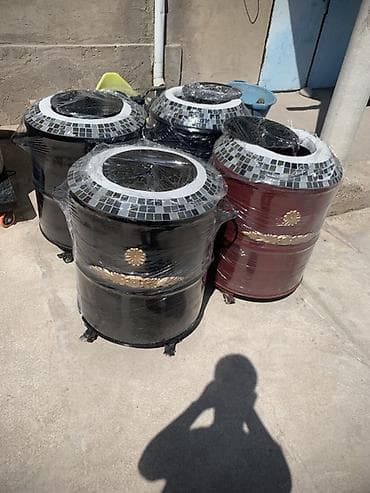 бор машынка: Тандыр-печь на колесах для приготовления блюд на открытом огне. - — 1