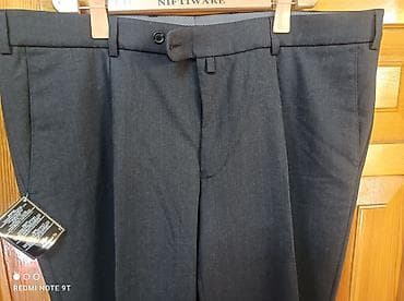 шерстяные брюки: Классические мужские брюки - Два варианта: 1) Темно‑синие/черные со — 8