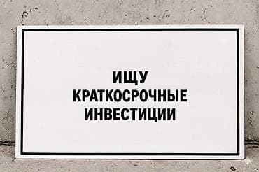 Ищу краткосрочные инвестиции / заём (6000$) под залог бизнеса и at lalafo.kg Ищу краткосрочные инвестиции / заём (6000$) под залог бизнеса и