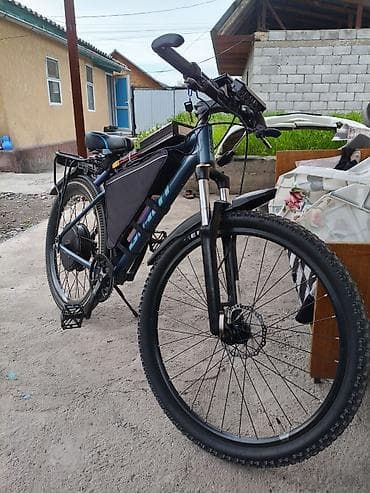 муравей элек: Електро велосипед, giant (рама)мотор 3 кв, батарея новая, 72 в, 30 — 4
