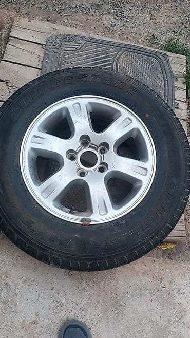 bridgeston: Колеса в сборе 225 / 70 / R 16, Всесезонная, Комплект, Внедорожные (АТ/МТ), Литые, отверстий - 6 — 6