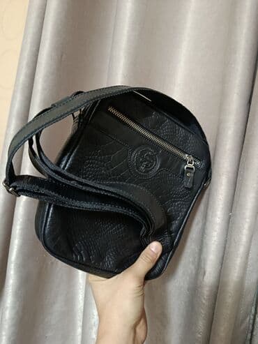 Другие сумки: Барсетка, Материал: Натуральная кожа, Застежка на молнии, Моющийся материал, Оригинал, Новый — 5