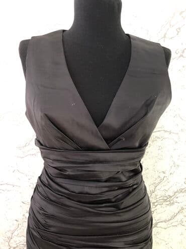 коктейльное платье большого размера: Вечернее платье, Коктейльное, Средняя модель, Без рукавов, S — 3