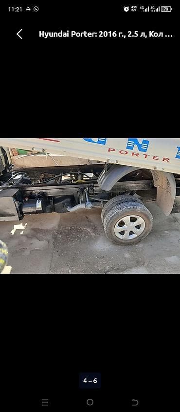 помпа на хонда фит: Hyundai Porter: 2016 г., 2.5 л, Механика, Дизель — 5