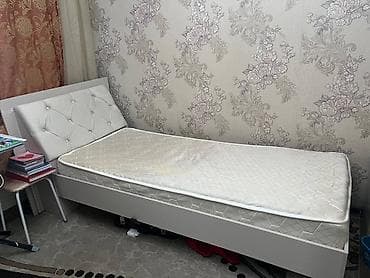 Кровати: Односпальная кровать, С матрасом, длина - 200 см — 3