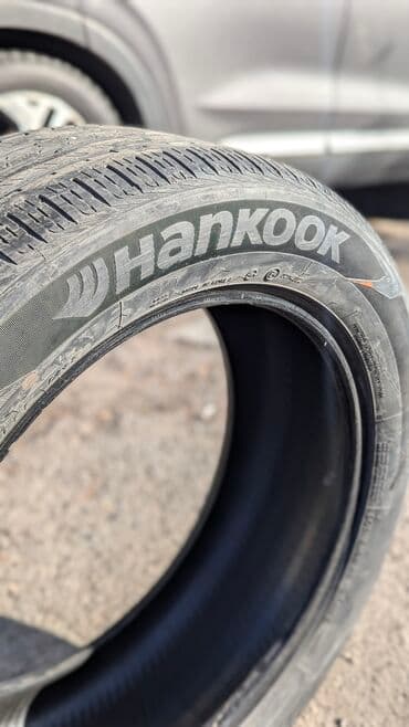 шины на сонату: Шины 235 / 55 / R 19, Всесезонная, Б/у, Комплект, Легковые, Корея, Hankook — 1