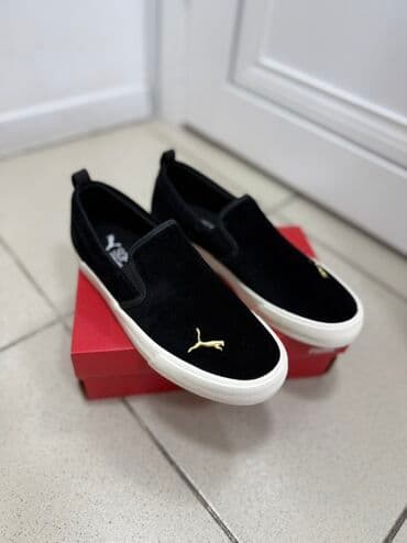 puma спортивный костюм женский: Лоферлер, 38, Puma, Жаңы, түсү - Кара, Өзү алып кетүү — 2