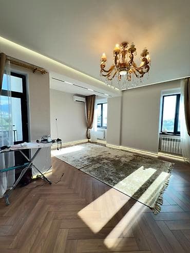 3 комнаты, 90 м², Ата-Тюрк парк Элитка, 6 этаж, Евроремонт