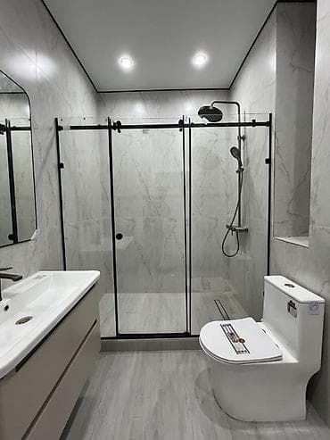 Недвижимость: 2 комнаты, 56 м², Аламедин-1 мкр Элитка, 4 этаж, Евроремонт — 9