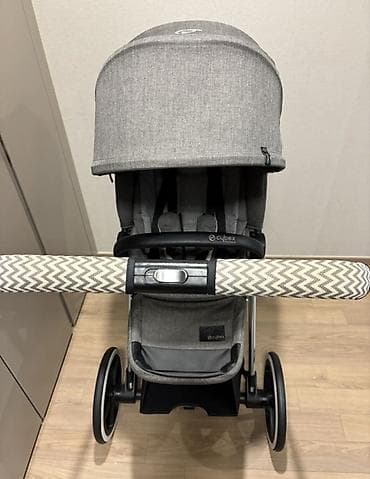 Коляски: Коляска, Cybex, цвет - Серебристый, Б/у, Платная доставка, Самовывоз — 3