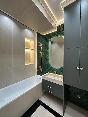 3 комнаты, 77 м², Асанбай мкр Элитка, 2 этаж, Свежий ремонт — 8