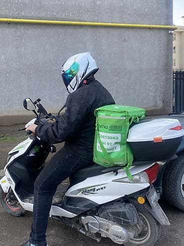 мотоциклетный шлем: Тип скутера M8, 50 куб. см, Бензин, Б/у — 1