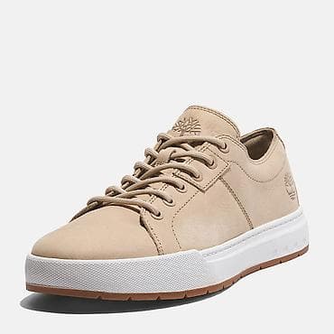 timberland: Мужские кеды Timberland, цвет: бежевый (песочный). Состояние новых — 3