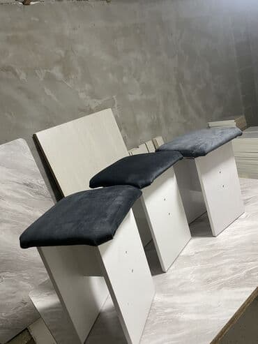 детский парта стол стулья: Табуретка, Новый, ЛДСП, Не раскладной — 3